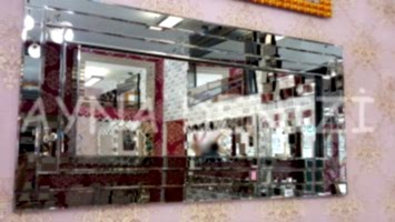 Üç Katlı Model Modern Ayna