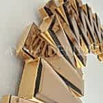 Güneş Golden Bronze Model Altın Bronz Renk Modern Ayna-14