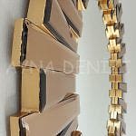 Güneş Golden Bronze Model Altın Bronz Renk Modern Ayna-19