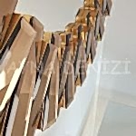 Güneş Golden Bronze Model Altın Bronz Renk Modern Ayna-24
