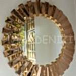 Güneş Golden Bronze Model Altın Bronz Renk Modern Ayna-3