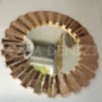 Güneş Golden Bronze Model Altın Bronz Renk Modern Ayna-8