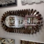 Güneş Piyano Black Bronze Model Siyah Bronz Renk Modern Ayna-12