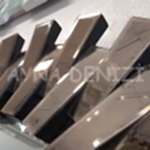Güneş Piyano Black Bronze Model Siyah Bronz Renk Modern Ayna-14