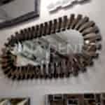 Güneş Piyano Black Bronze Model Siyah Bronz Renk Modern Ayna-8