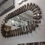 Güneş Piyano Black Bronze Model Siyah Bronz Renk Modern Ayna-9