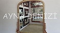 Lady Model Platin Altın Renk Dekoratif Ayna