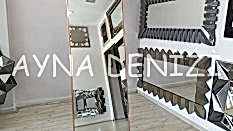 Majeste Luxury Model Rose Gold Altın Renk Metal Çerçeveli Ayaklı Boy Aynası