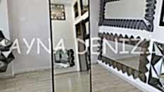 Majeste Luxury Model Siyah Renk Metal Çerçeveli Ayaklı Boy Aynası