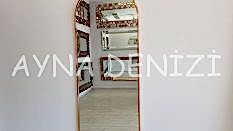 Matilda Elegant Model Rose Gold Altın Renk Metal Çerçeveli Boy Aynası
