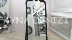 Princess Black Model Siyah Renk Ayaklı Boy Aynası