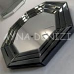 Angled Small Smoked Model Modern Ayna-15