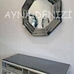 Angled Small Smoked Model Modern Ayna-20