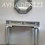 Angled Small Smoked Model Modern Ayna-21