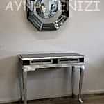 Angled Small Smoked Model Modern Ayna-23