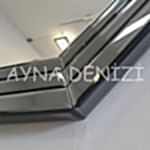 Angled Small Smoked Model Modern Ayna-35
