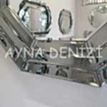 Angled Small Smoked Model Modern Ayna-37