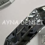 Angled Small Smoked Model Modern Ayna-39