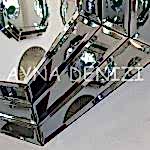 Angled Small Smoked Model Modern Ayna-41