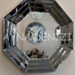 Angled Small Smoked Model Modern Ayna-5