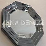 Angled Small Smoked Model Modern Ayna-6