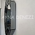 Angled Small Smoked Model Modern Ayna-9